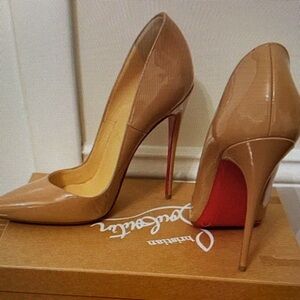 J. Crew Nude Patent Leather Heels